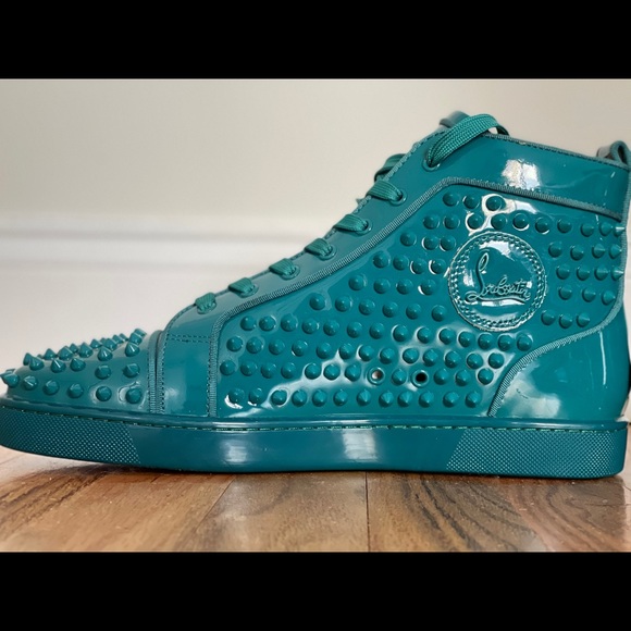 Louis Allover Spikes High Top Sneaker
